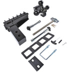 Adjustable Trailer Hitch for 2.5'' Receiver (6'' Drop, 18500 LBS GTW)