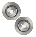 Set of 2 Rear Disc Brake Rotors for Mercedes W163 ML430 ML55 AMG (1998–2005)