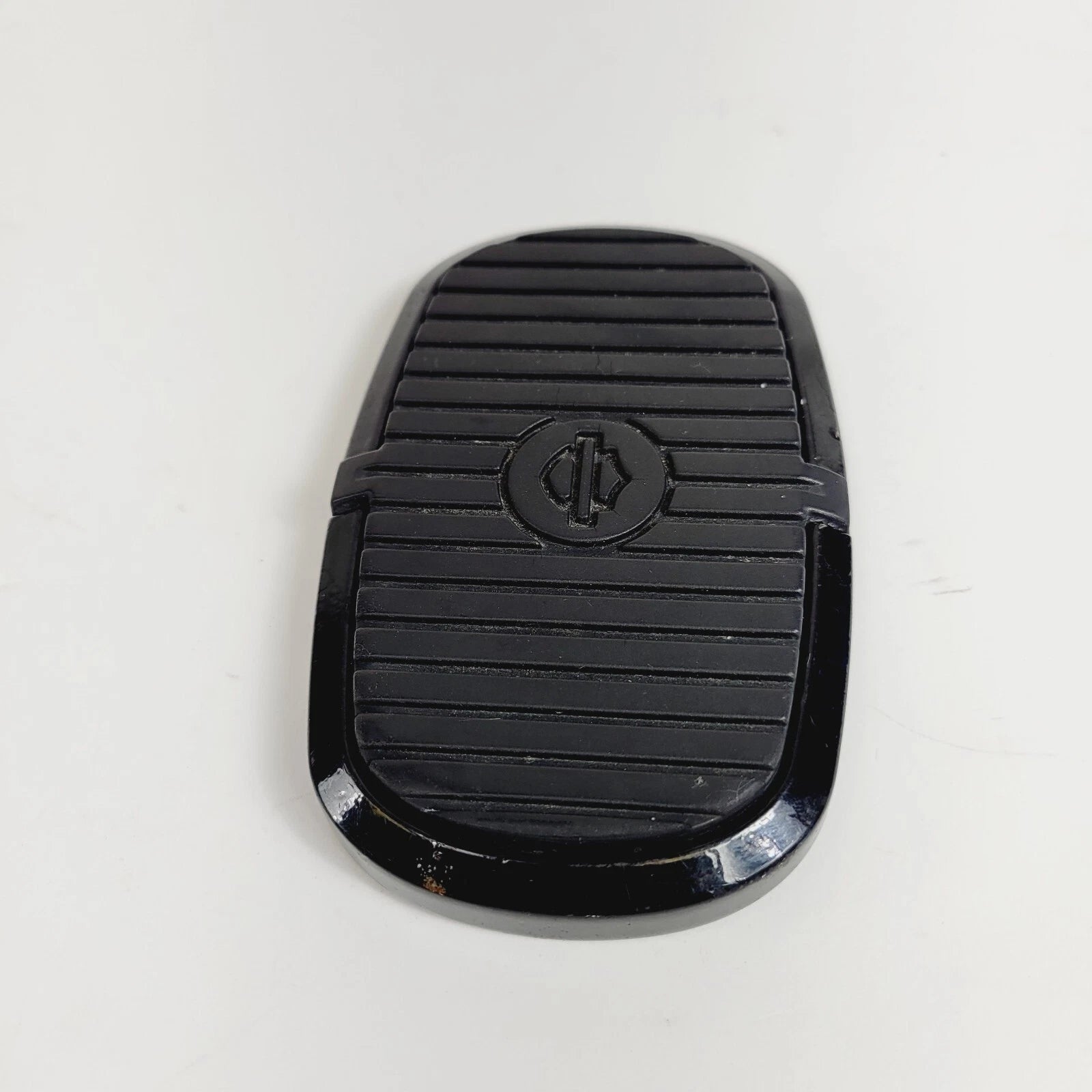Genuine OEM Black Rubber Brake Pedal Pad for Harley Touring FL Softail Dyna (1986–2023)