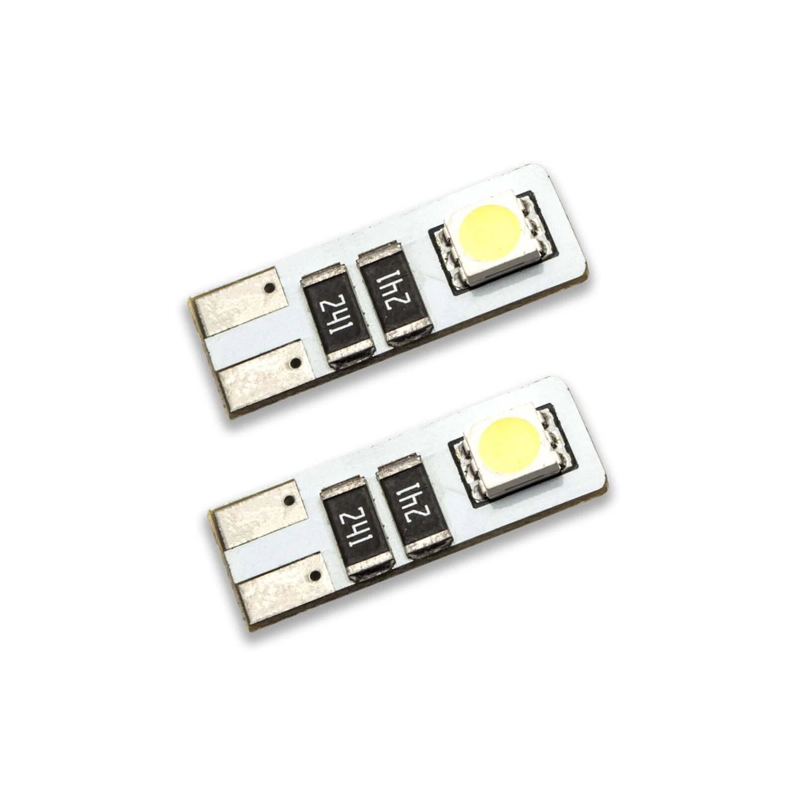 Ice Blue T10 192 168 SMD Error-Free License Plate Light Bulbs for Honda (2012-2024)