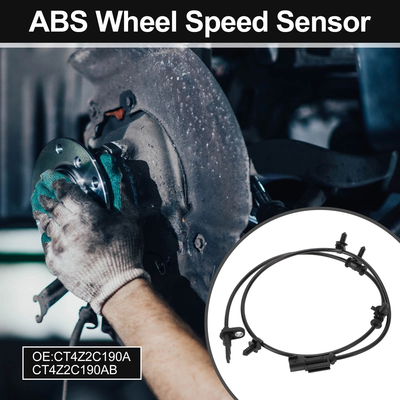 ABS Wheel Speed Sensor Kit No. CT4Z2C190A for Ford Edge (2011–2014)