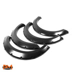 Set of 4 ABS Plastic Pocket-Rivet Wheel Fender Flares for Ford F150 (2004–2008)