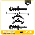 Set of 6 Front Complete Struts & Lower Control Arms for Ford Focus
