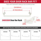 Bottom Door Rack Bin Shelf for Frigidaire Refrigerator (240535101)
