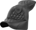 SADDLEMEN Roadsofa Seat for Harley FXBR/S (2018–2020) - Lattice Stitch