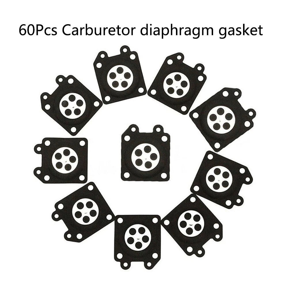 60Pcs Metering Diaphragm for Carburetor (95-526, 95-526-9, 95-526-9-8)