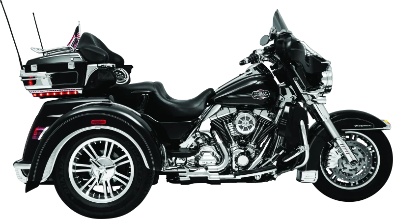 Kuryakyn Rear Fender Flares for Harley-Davidson Trikes (2014–2023) Chrome