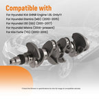 Engine Rebuild Overhaul Kit for Hyundai Elantra, Kia Forte L4 (2013–2016)