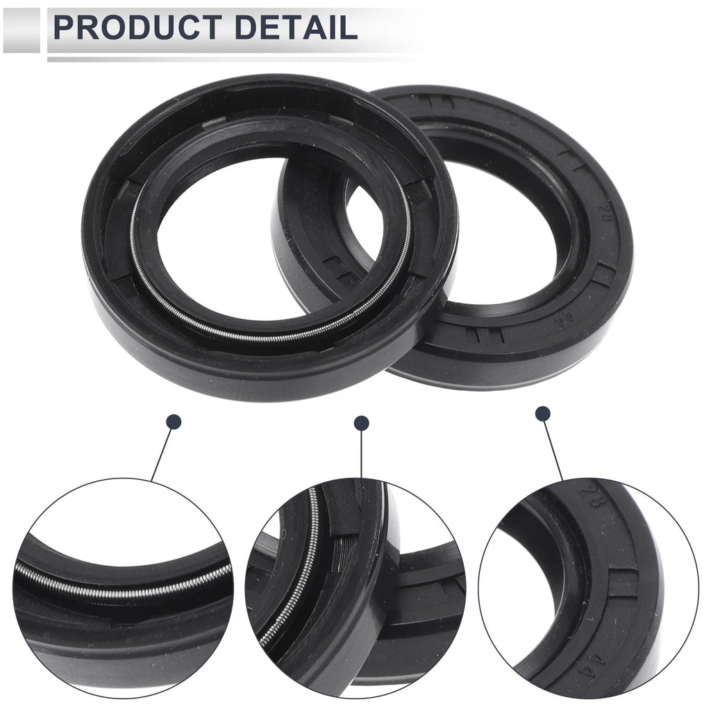Set of 5 Oil Seal Rotary Shaft Seal TC Ring Nitrile Rubber 28x44x7mm
