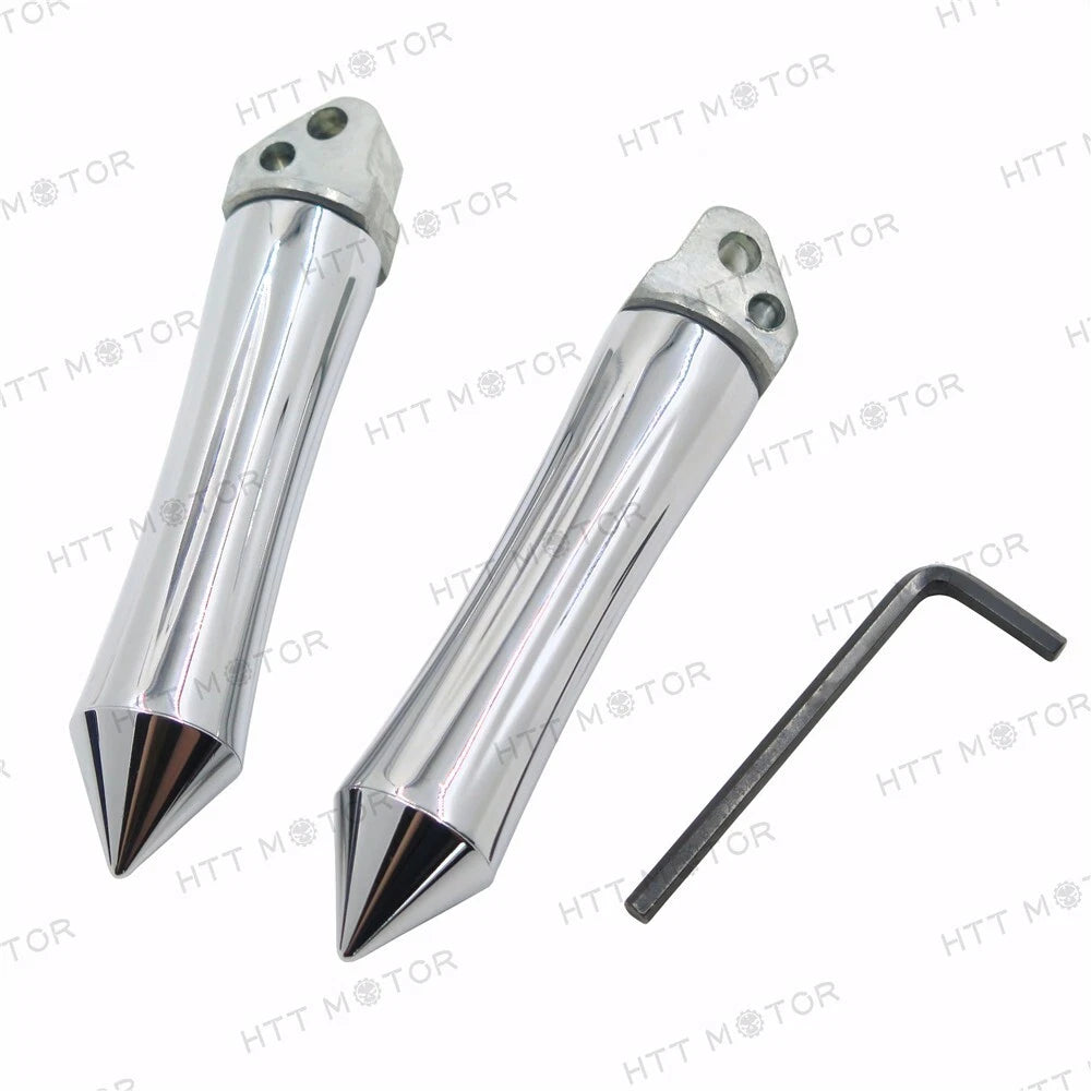 Chrome Footpegs for Suzuki GSXR600 GSXR750 TL1000S (1997–1999)
