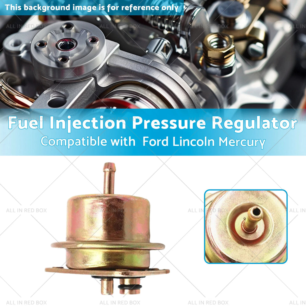 Fuel Pressure Regulator for Ford Lincoln Mercury (PR15T)