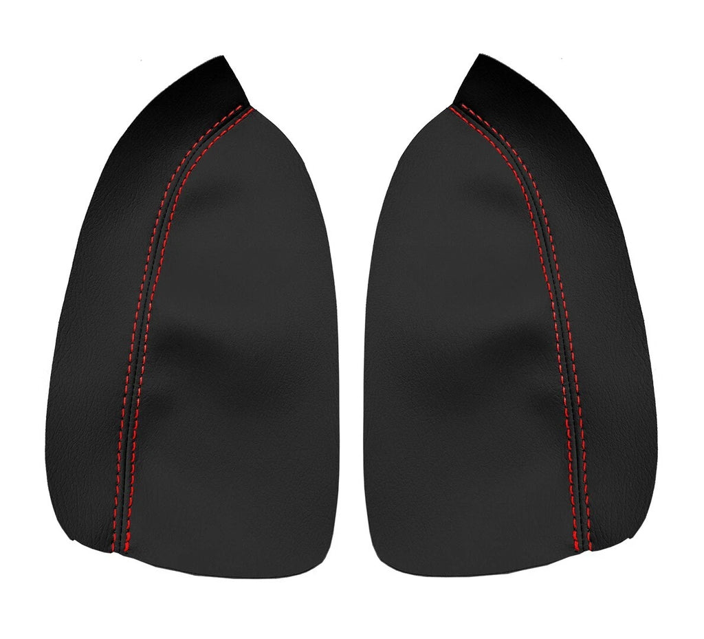Armrest Door Panel Cover for Acura TSX (2004–2008) Red Stitch