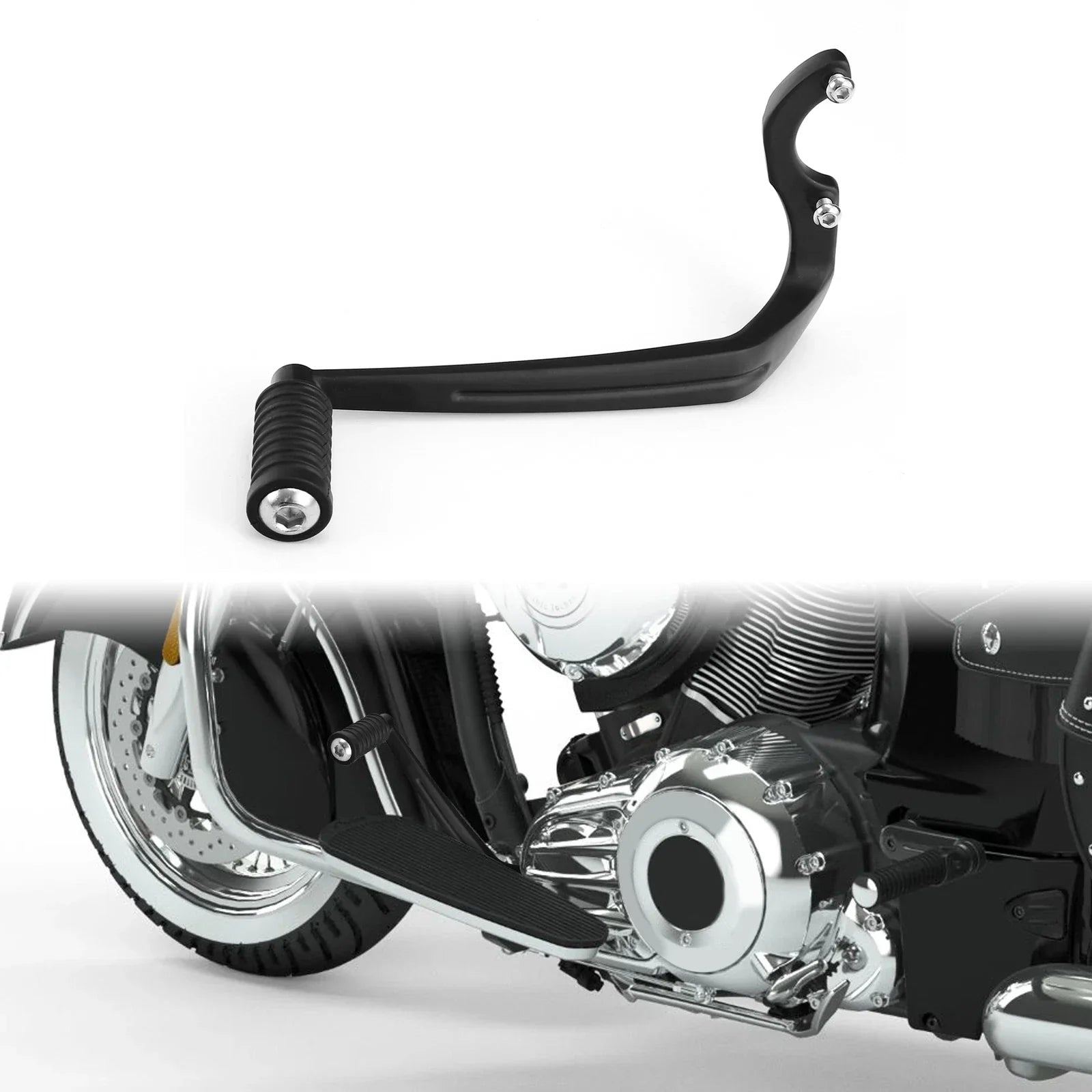 Heel Shifter Black Aluminum for Indian Chief Dark Horse (2014-2019)