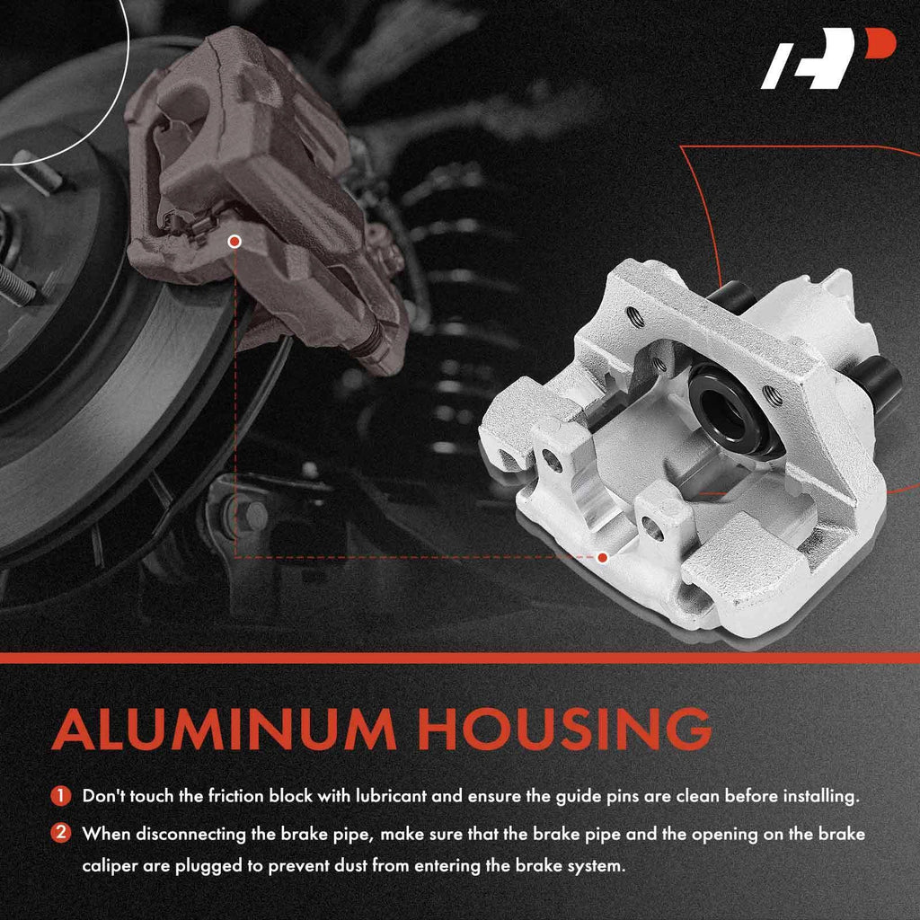 Rear Right Disc Brake Caliper with Bracket for BMW 525i 525xi 528i 535xi (2001–2007)