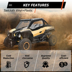 Soft Upper Door Enclosure Set for Kawasaki Teryx KRX 1000 (2020–2026)