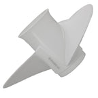 11 3/8"x12" Aluminum Propeller for Yamaha 25-70HP (1990–2023) 69W-45952-00-00 13 Spline