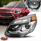 Projector Headlight for Chevy Equinox (2016–2017) Driver Side OE Style