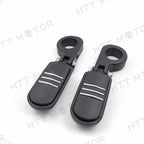 1.5" Flame Foot Peg P-Clamp Mounting Bracket for Yamaha Roadstar, Kawasaki Vulcan
