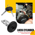 Set of 2 Ignition Switch Lock Cylinder & Door Lock Cylinder for Chevrolet