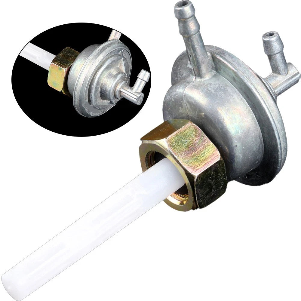 Fuel Gas Tank Petcock for Go Kart Moped Scooter ATV (Seamless Compatibility)