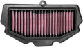 K&N High-Flow Air Filter for Kawasaki KA-6415 (OE Replacement)
