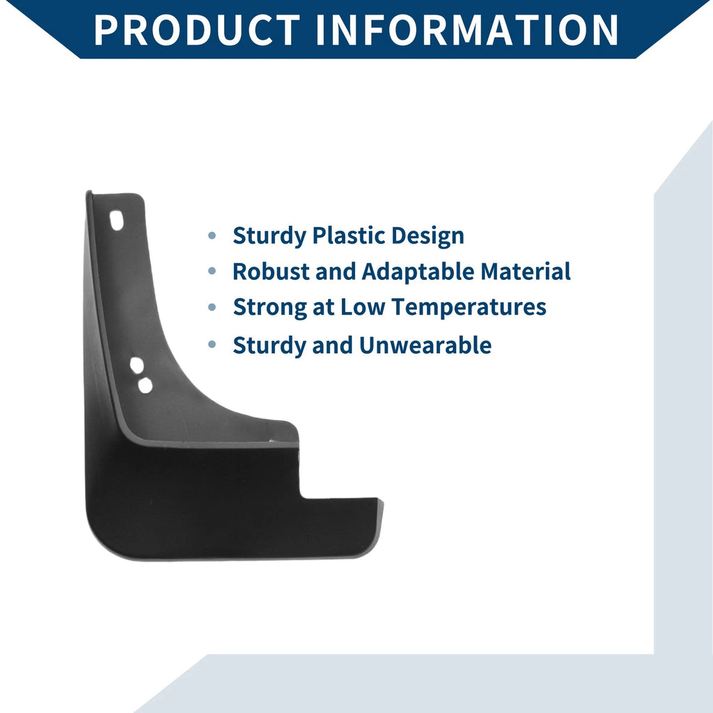Set of 2 Mud Flaps Splash Guards for Hyundai Lafesta (2018–2020)