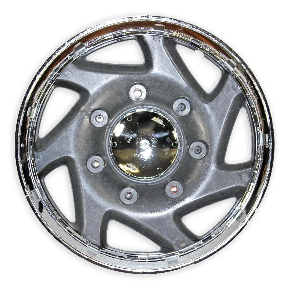 16 Inch Chrome Push On Wheel Covers for Steel Wheels Saxon Style for Chevy (2000–2020)