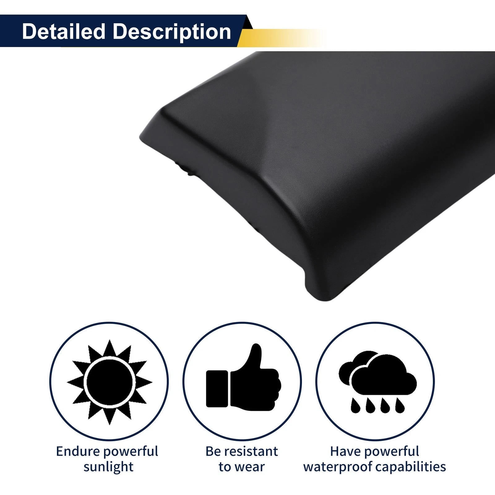 Rear Left Door Side Lower Trim No. 828711VY0A for Nissan Rogue (2008–2013)