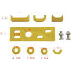 Dent Repair Instrument Set for Cars with Buckle Leveling & Lock Block Guard