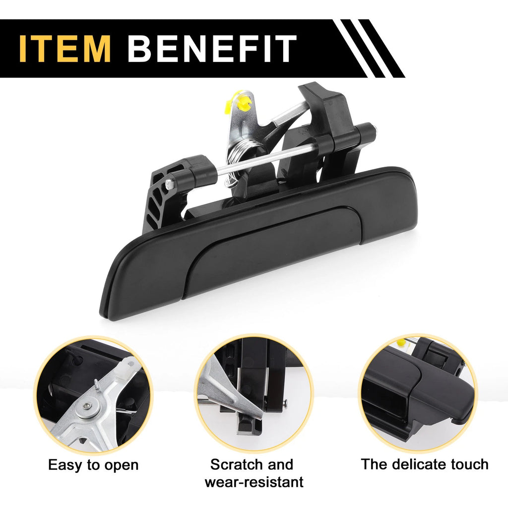 Liftgate Latch Tailgate Handle for Toyota Tacoma (1995–2004) No. 6909035010 Black
