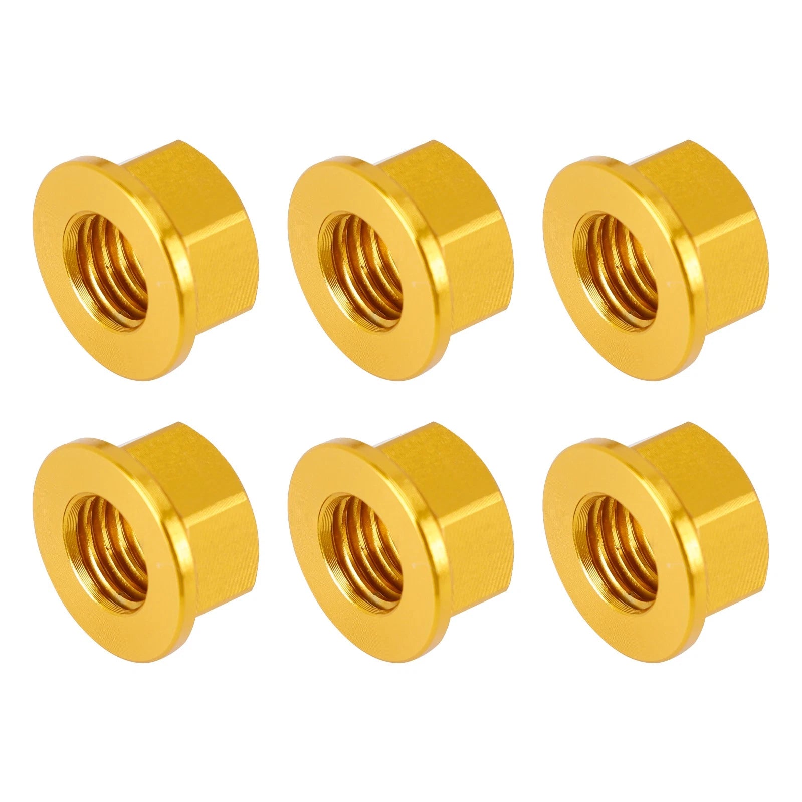 Rear Sprocket Nut Kit M10x1.5mm Gold for Aprilia RSV RSV4 1000R (2004–2016)