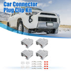 Set of 4 Fuel Injector Connector Adapter Plug Kit for Toyota (No. 9098011875)