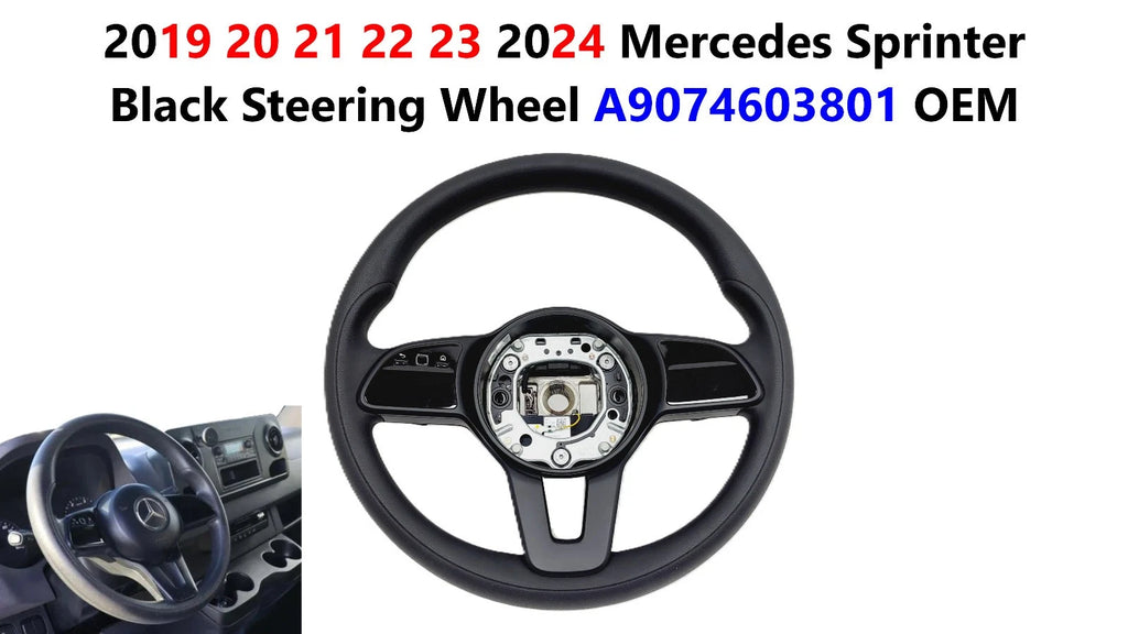 Steering Wheel for Mercedes Sprinter (2019–2024) A9074603801