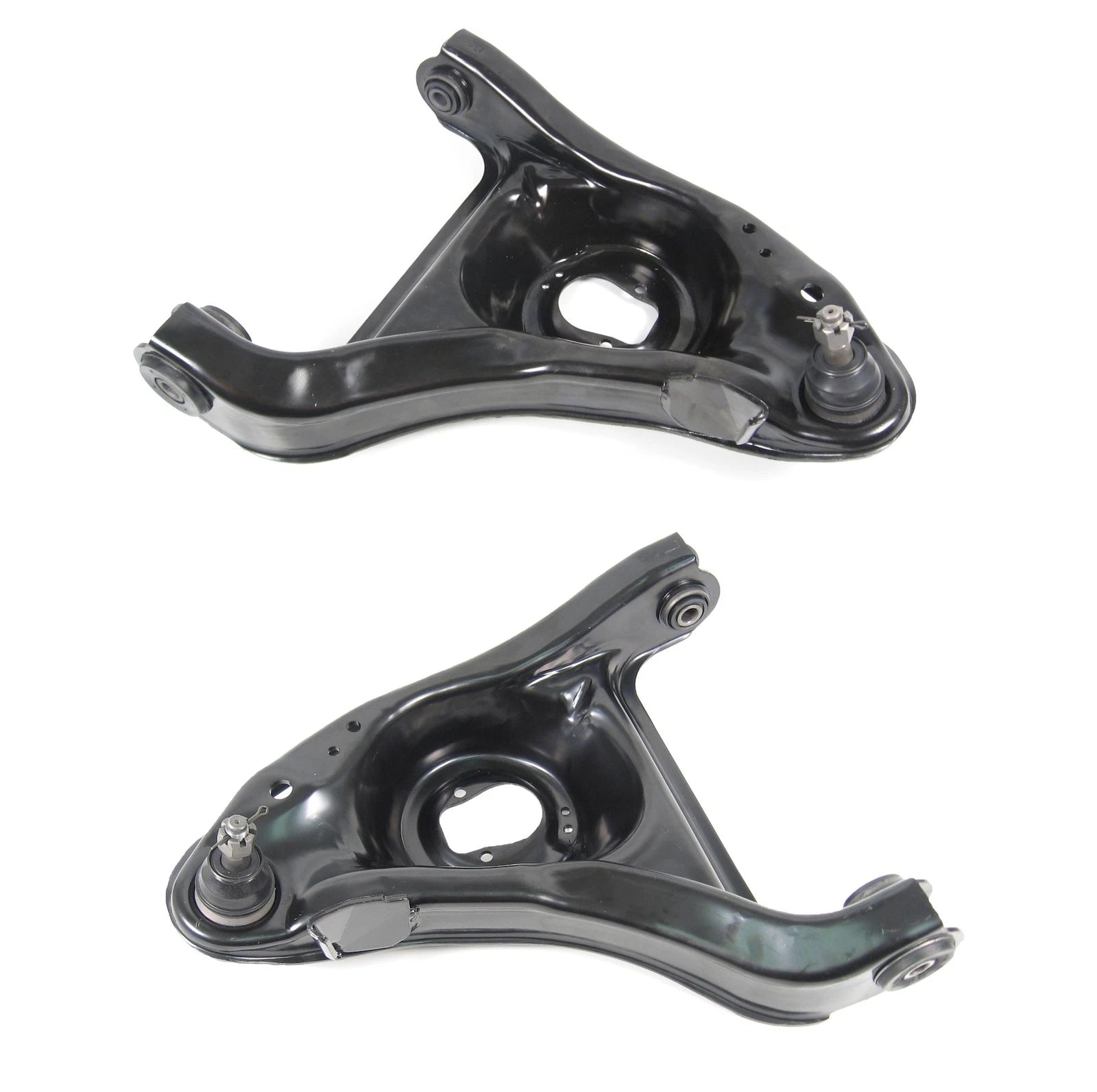 Set of 2 Front Lower Suspension Control Arm and Ball Joint for Mevotech