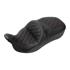Black Driver Passenger Seat for Harley Touring Electra Road Glide (2009–2023)