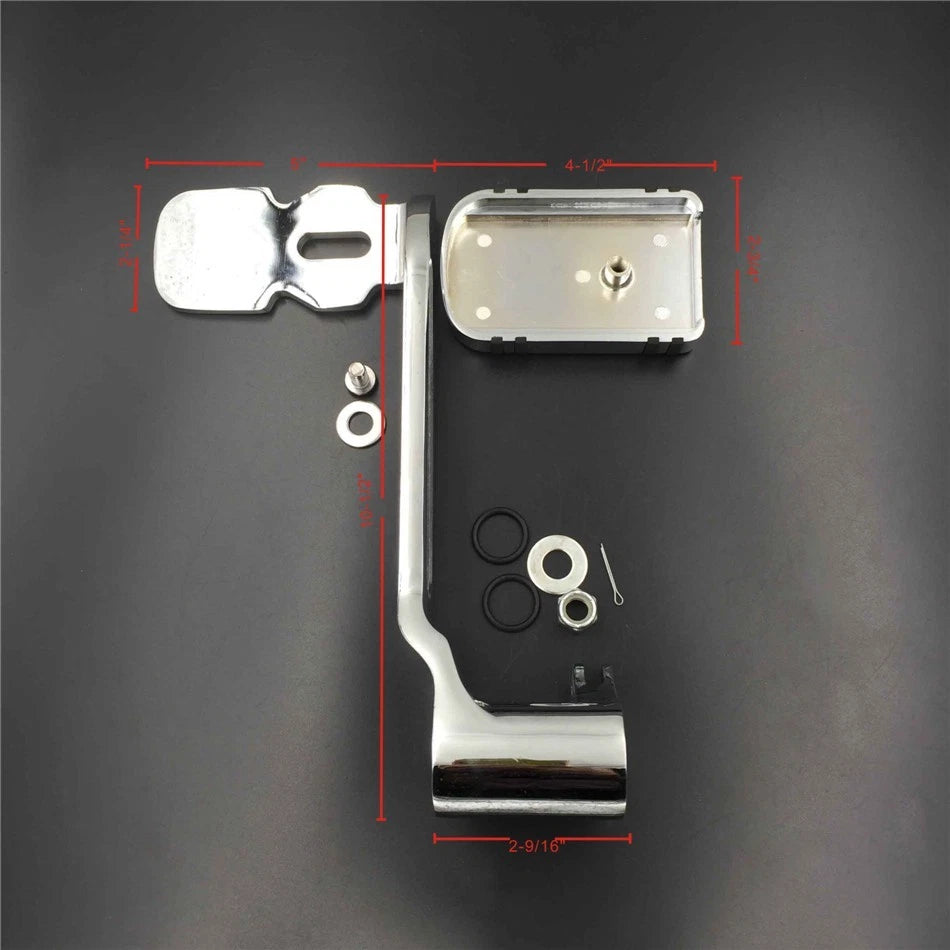Hollow-Out Brake Pedal Foot Lever for Harley Road King Street Glide (2014–2016)