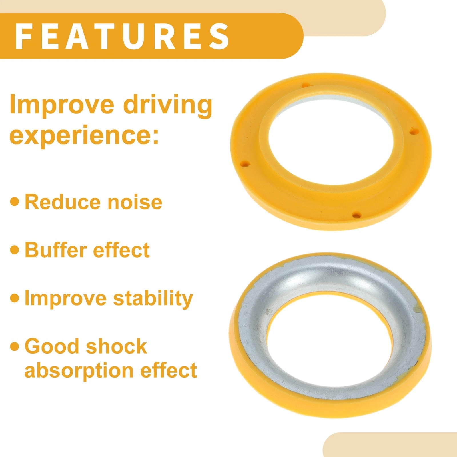 Upper Coil Spring Insulator No. 22802089 for Cadillac XTS (2019) 1 Pc