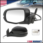 Left Driver Side Power Heated Mirror for Honda Pilot (2016–2017, 2022)