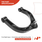 10x Front Control Arm with Ball Joint Tie Rod End for Nissan Titan Armada (2004–2023)