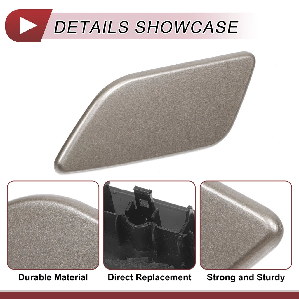 Front Left Washer Nozzle Cover Cap for Subaru Forester (2022–2024) Copper Tone