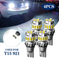 4Pcs T15 921 912 LED Reverse Backup Light Bulb 6500K 2400LM CANBUS