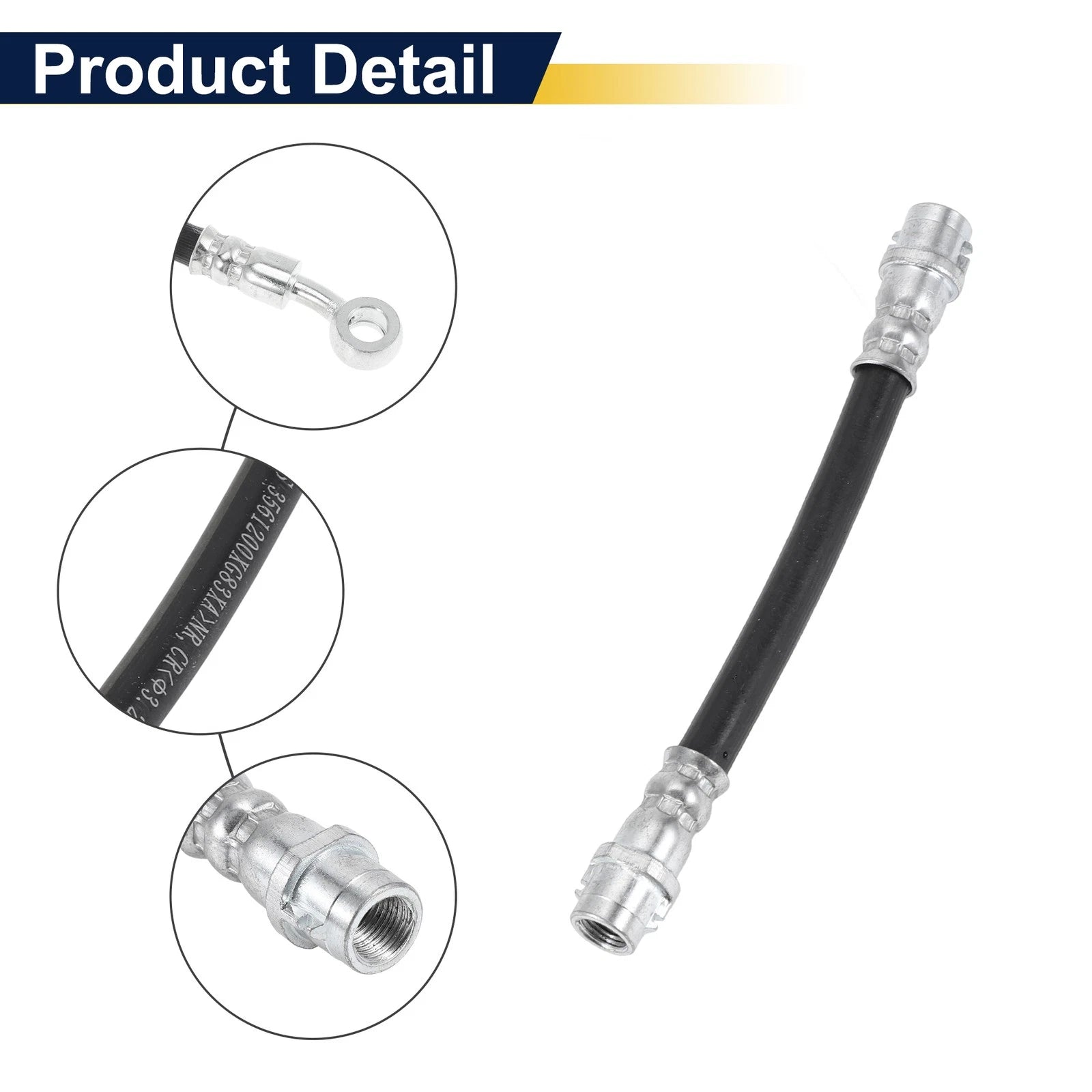 Rear Brake Hose for Volkswagen Lavida (2008–2012) No.6QD611775