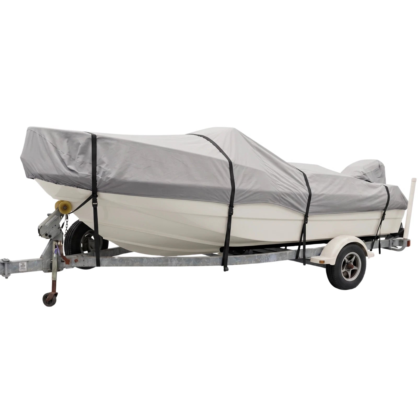 Boat Storage Cover for Boston Whaler 16 Ventura (W/Bow Rail)