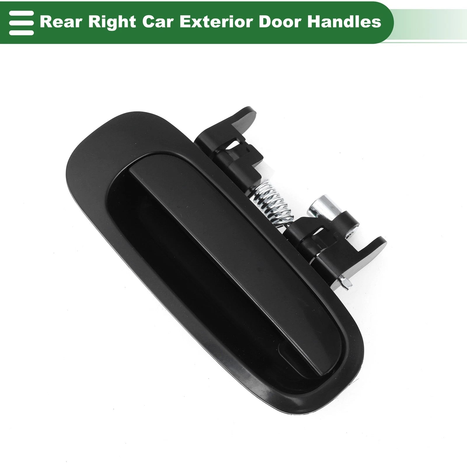 Rear Right Door Handle for Toyota Corolla (1998–2002) No. 6923002040, Black