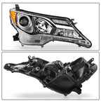 Halogen Headlight Chrome Housing for Toyota RAV4 (2013-2015)