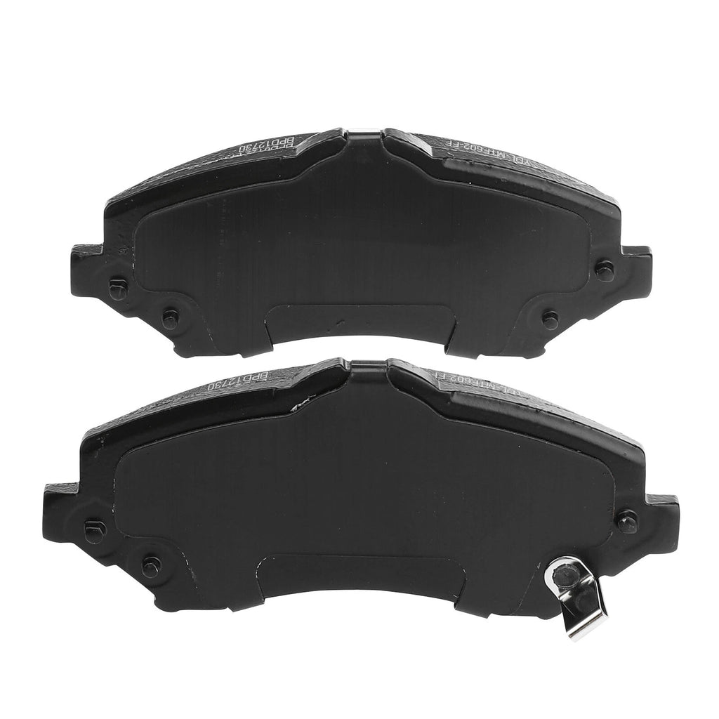 Front Disc Brake Rotors & Ceramic Pads for Jeep Wrangler (2007-2017)
