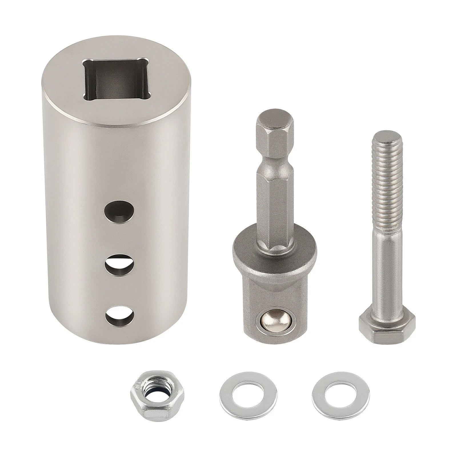 Trailer Jack Drill Adapter with 1/2 Inch Socket for Universal Use