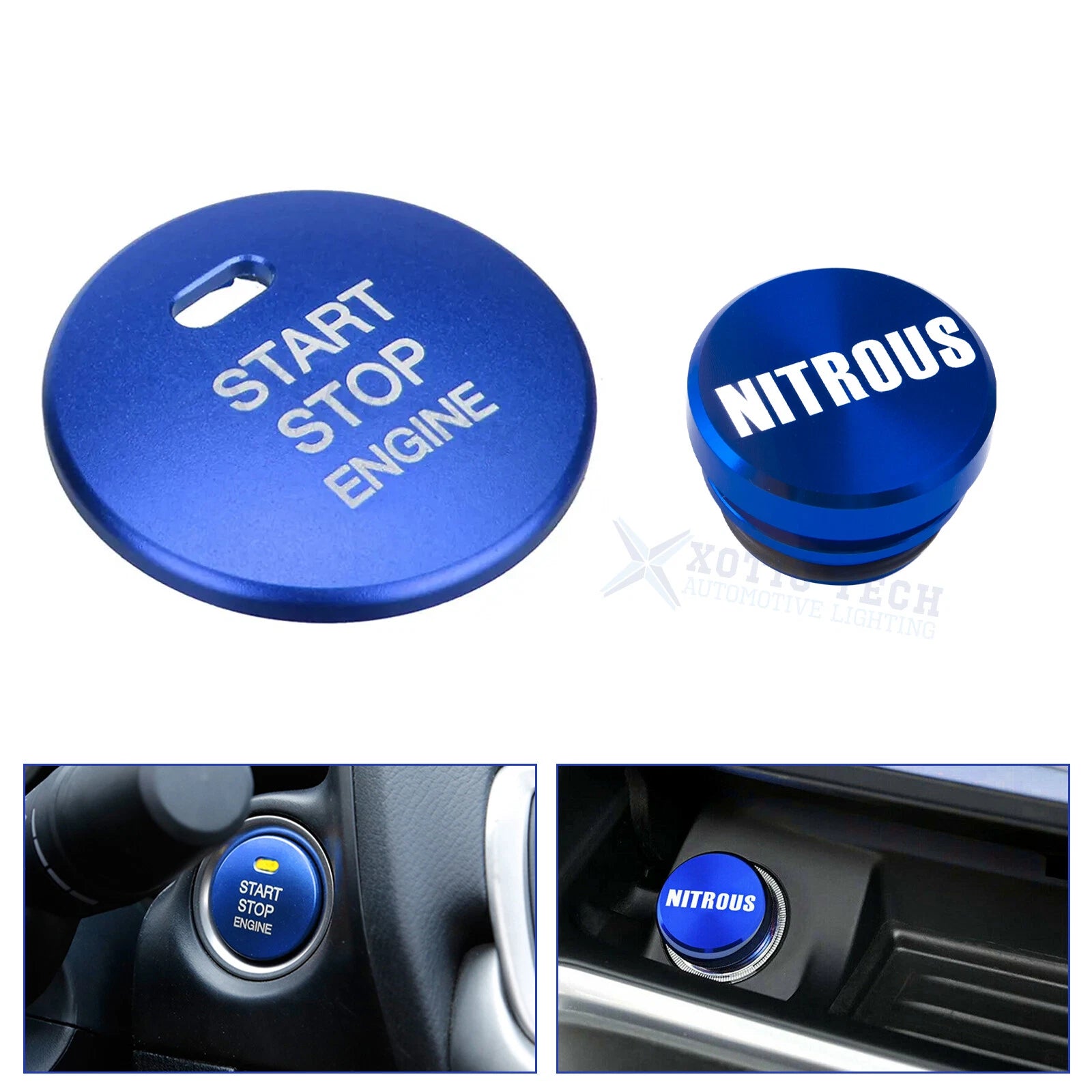 Nitrous Button Trim for Mazda 3 and CX-3 (2014–2021)