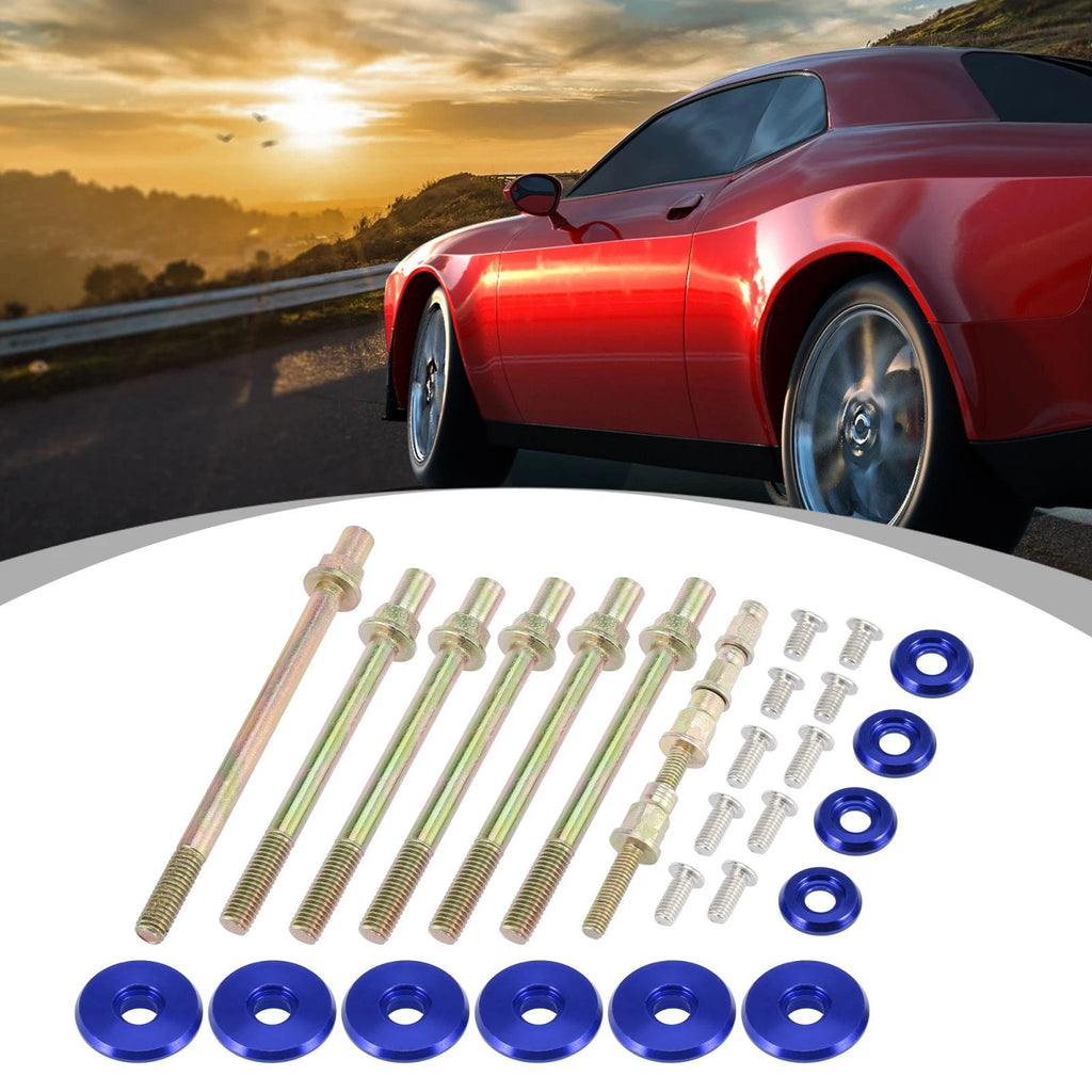 Engine Valve Cover Washer Bolt Kit Blue for Honda K-Series K20 K24 (2002–2011)