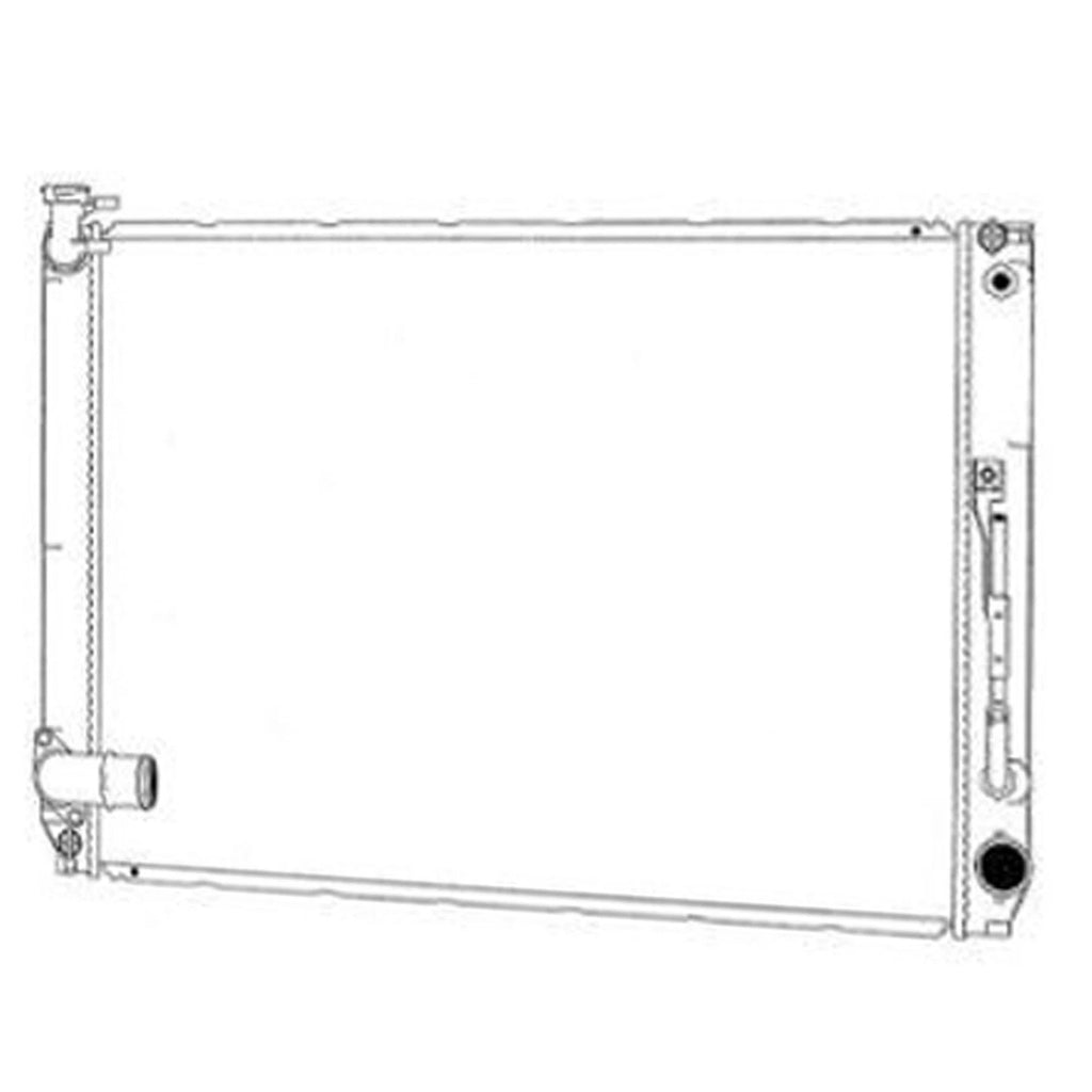 Replacement Aluminum Radiator for Holden Commodore VE (2007–2013)